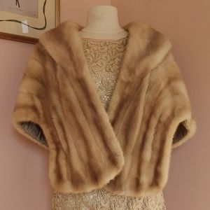 Mink Capelet